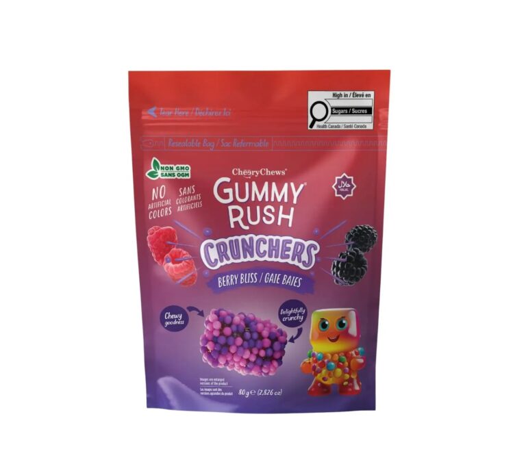 Gummy Rush Crunchers Berry Bliss