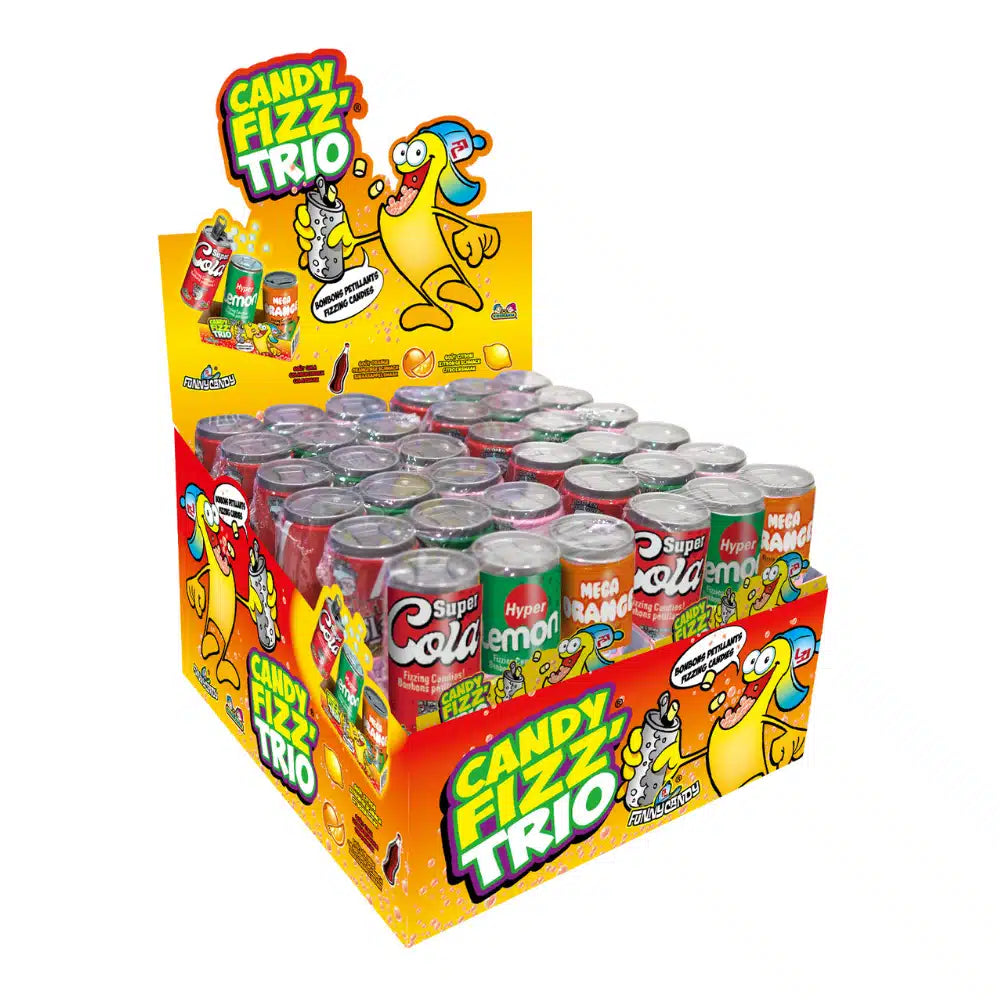 Funny Candy fizz trio 24x21gr
