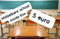 Middelbare school snoep box