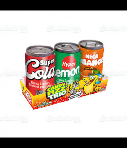 Funny Candy fizz trio